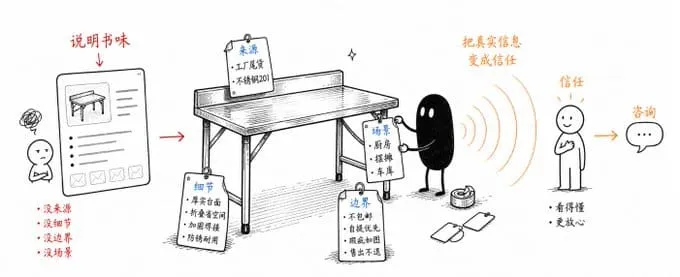 文案要可信